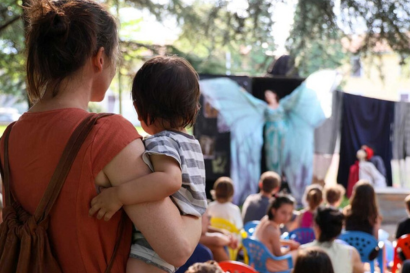 Falstaff, burattini e burle ai giardini di via Anzani